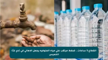 انقطاع 5 ساعات.. ضغط مرتقب على مياه المنوفية يجعل الأهالي في تحدٍ غدًا الخميس